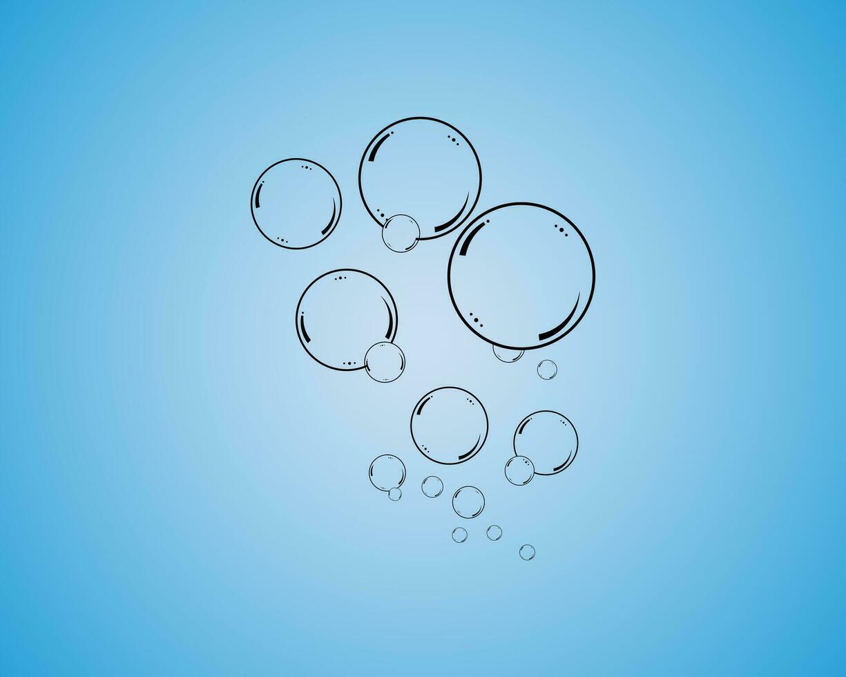 Bubble icon vector illustration design template