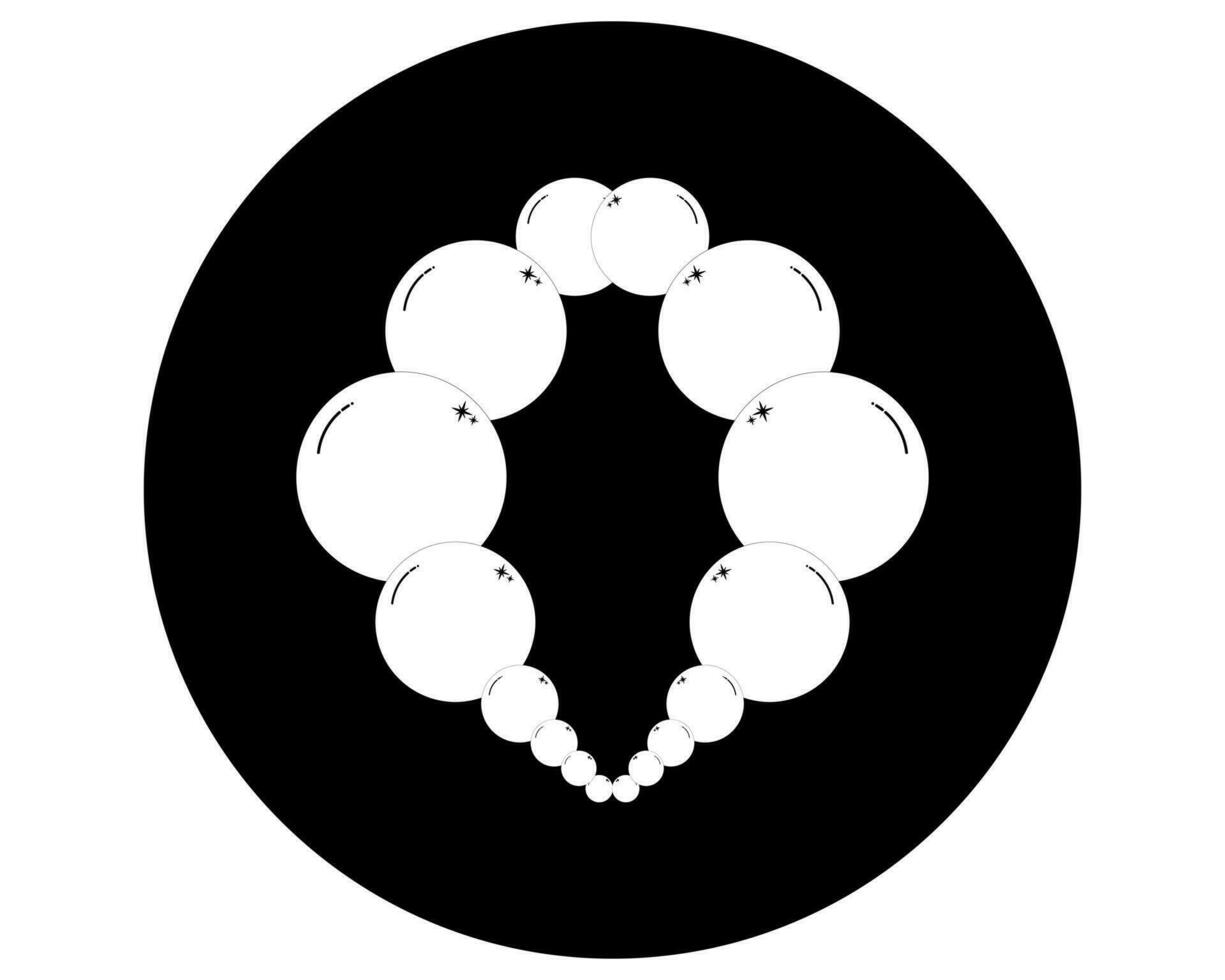 Bubble icon vector illustration design template