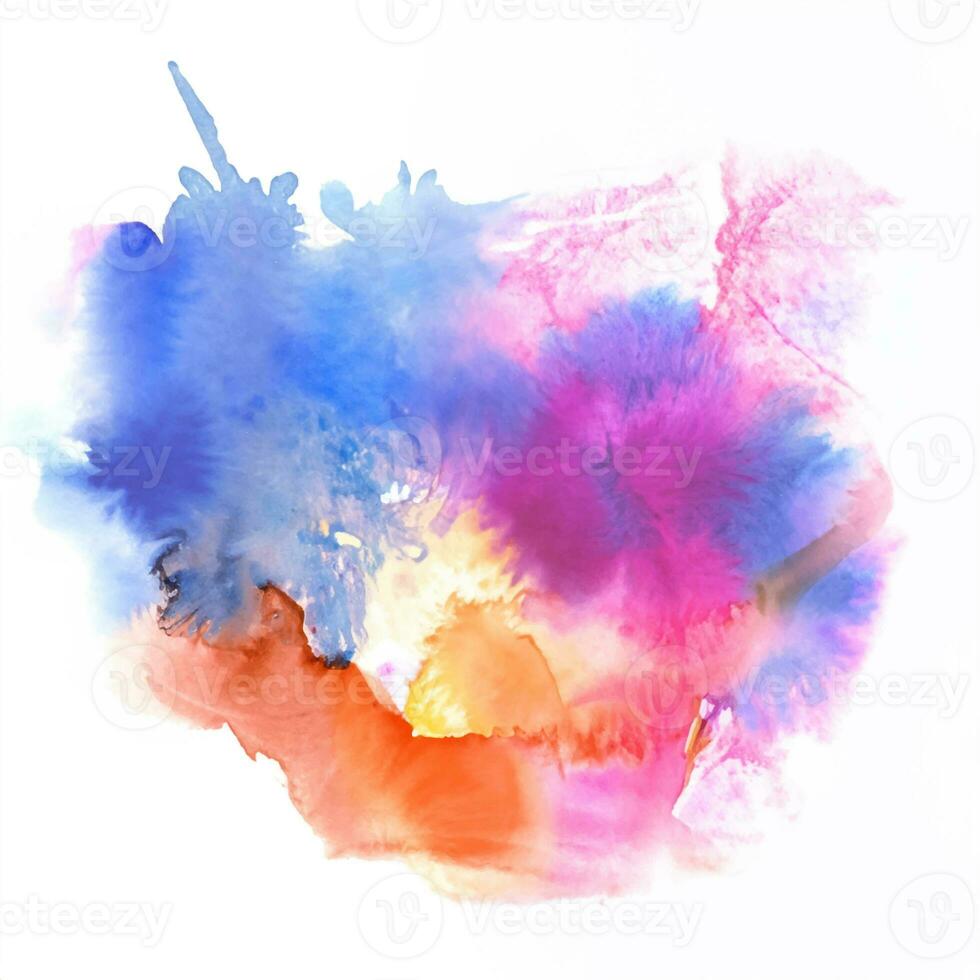 watercolor stain texture background photo