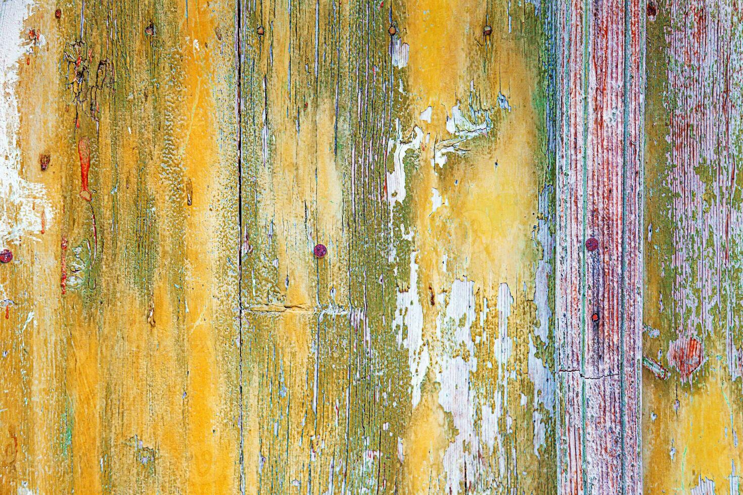 close-up of a wooden panel texture photo