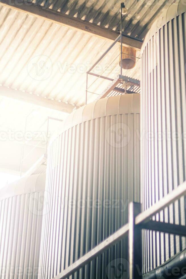 brewery tanks containers beer production industry photo