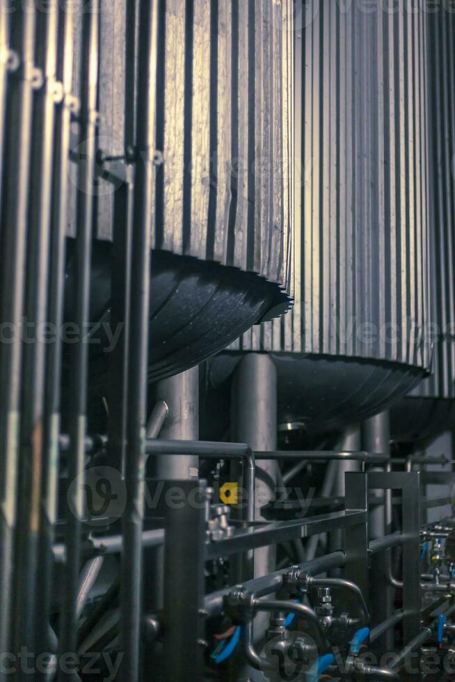 brewery tanks containers beer production industry photo