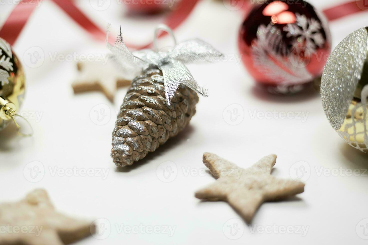 Christmas ornament background photo
