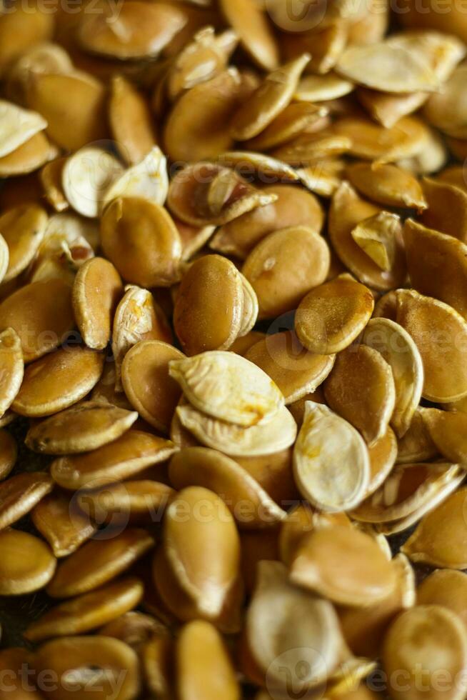 Pumpkin seeds background photo