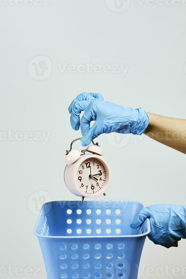 hora a compartimiento. salud seguro problemas, perdido tiempo, inútil hora debilitante, inútil hora gasto conceptos foto