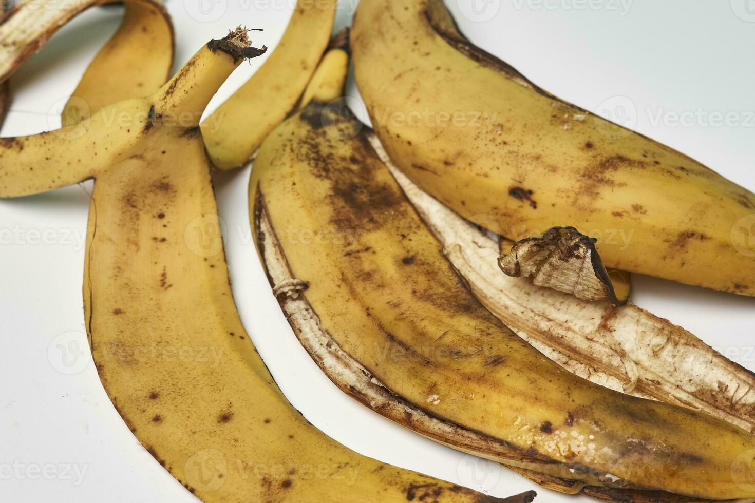 Banana peels or banana skin photo