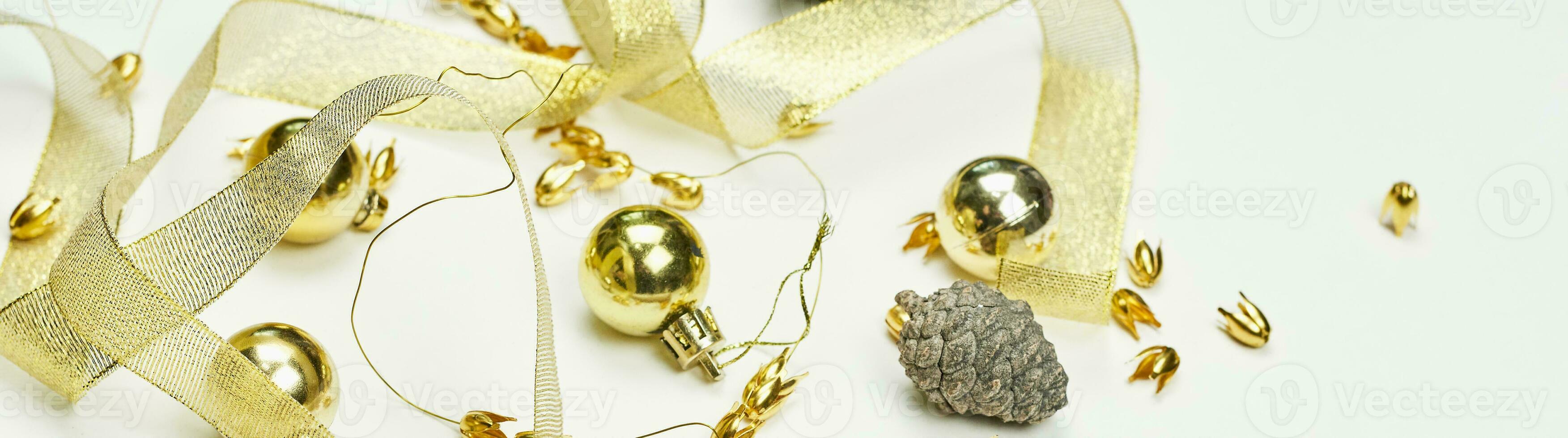 Long size banner Christmas background photo