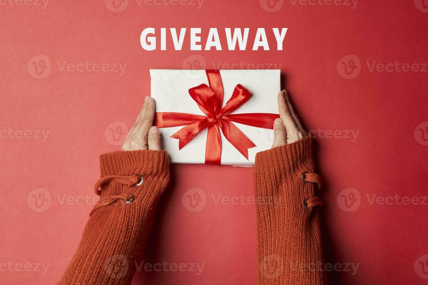 Christmas giveaway concept photo