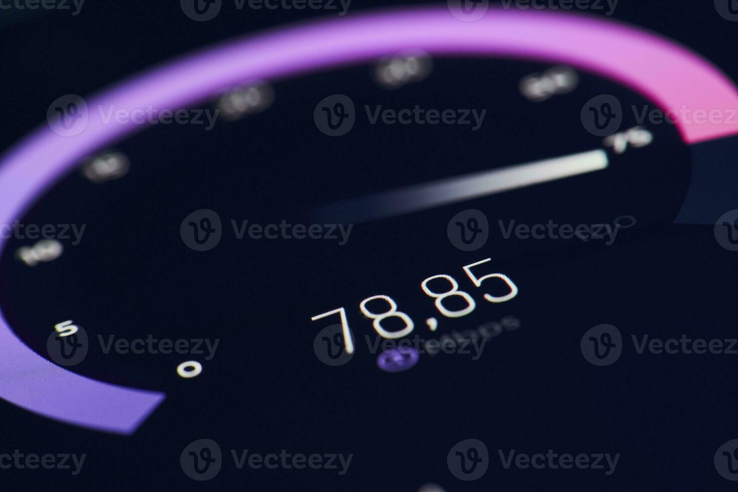 Checking internet speed photo