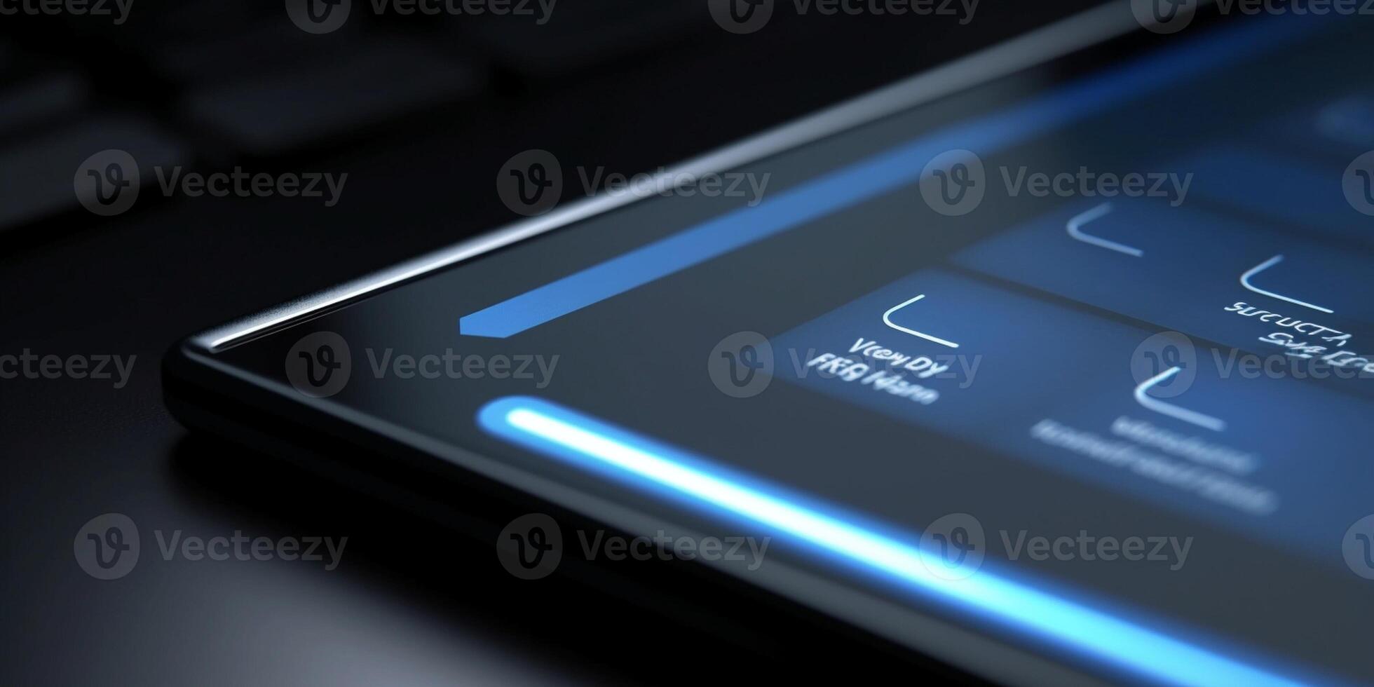 Tablet computer input device, Generative AI 31180312 Stock Photo at