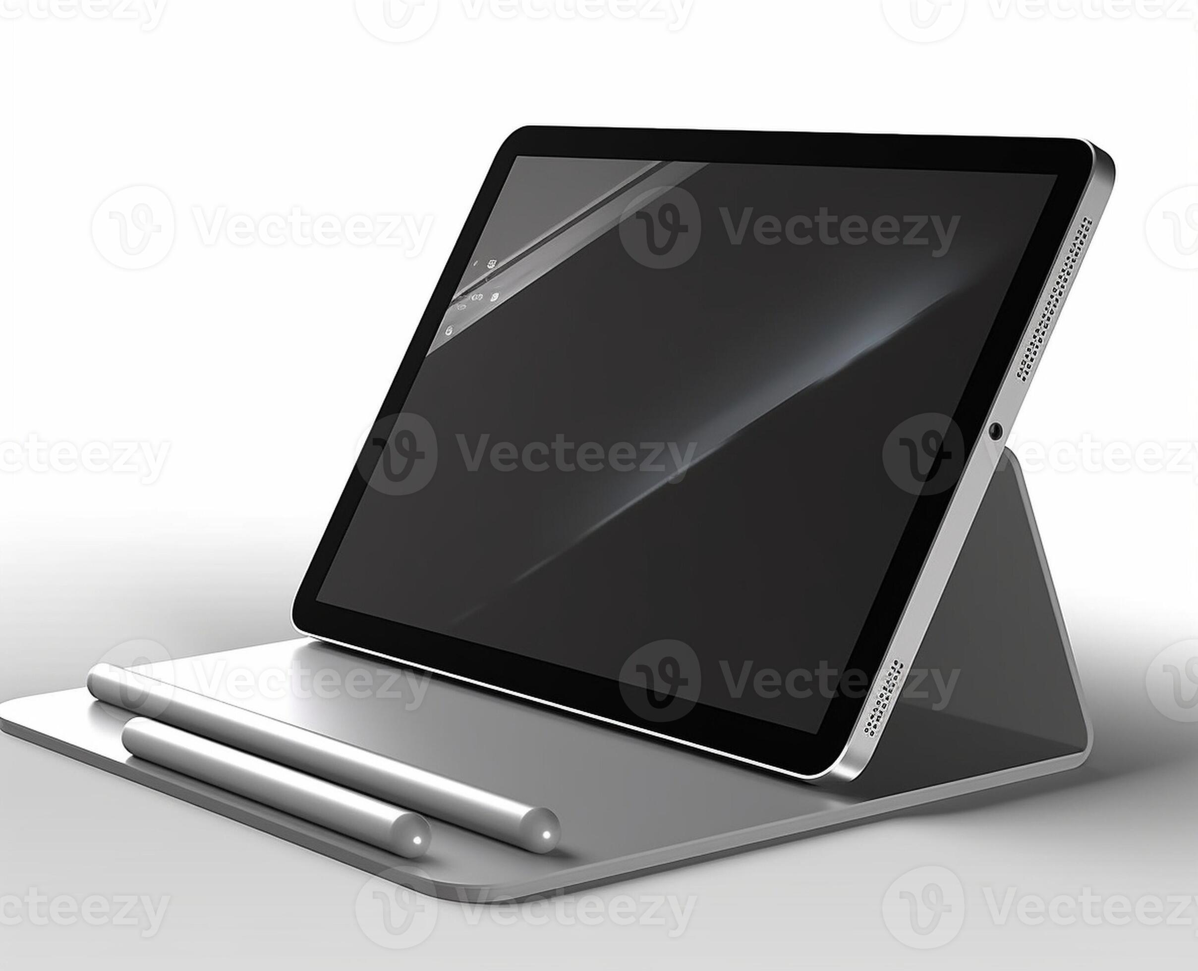 Tablet computer input device, Generative AI 31180318 Stock Photo at