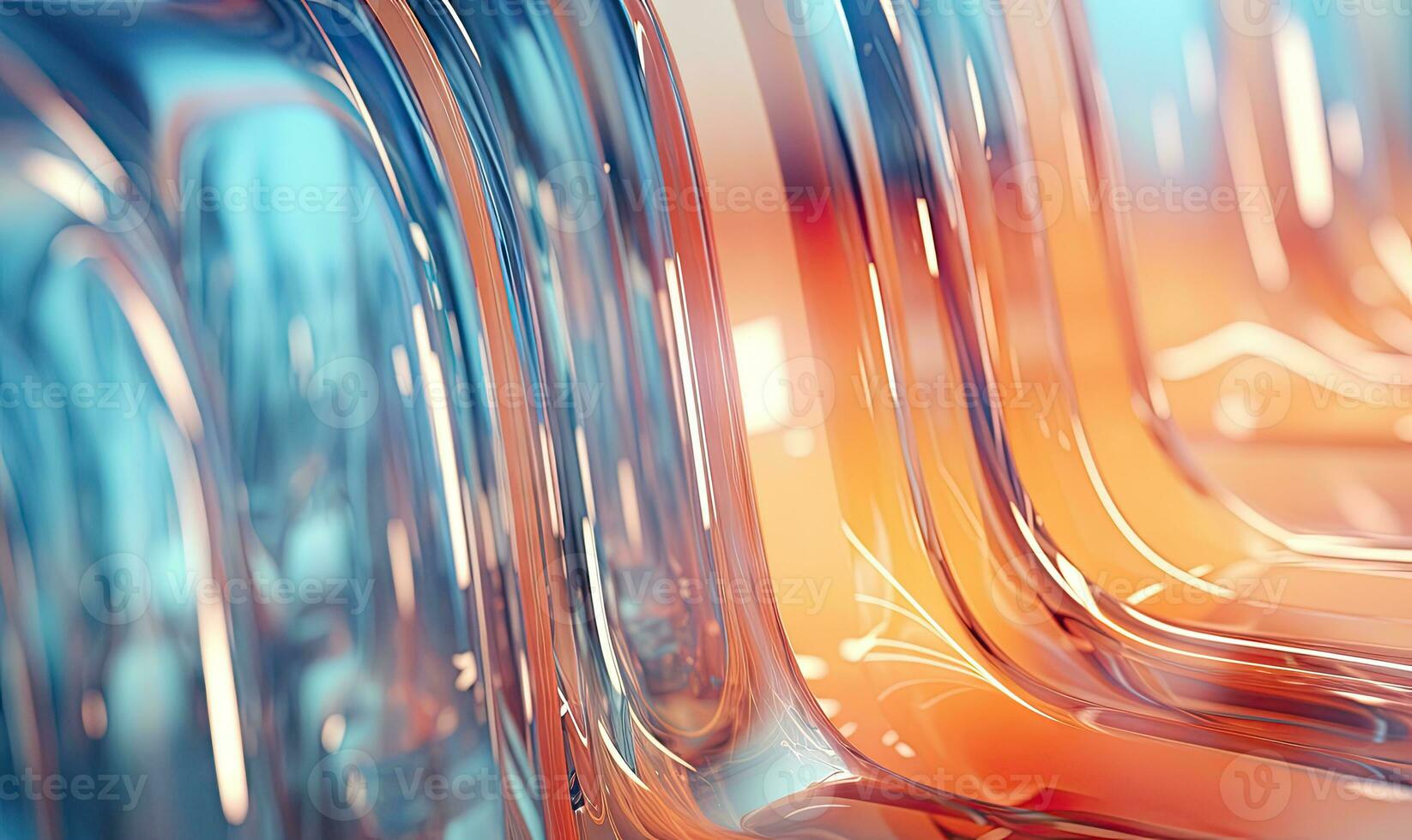 Dynamic and colorful abstract background. Created by AI photo