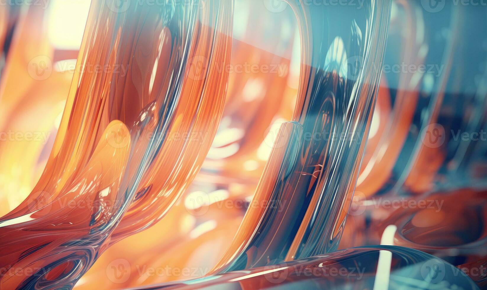Dynamic and colorful abstract background. Created by AI photo