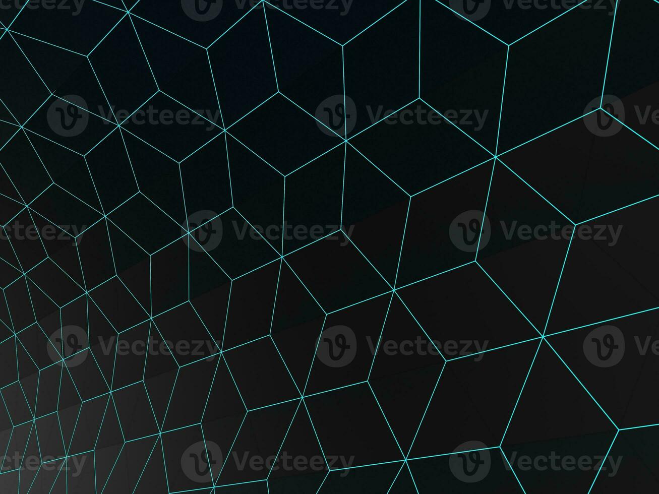 Curved abstract low poly  background photo