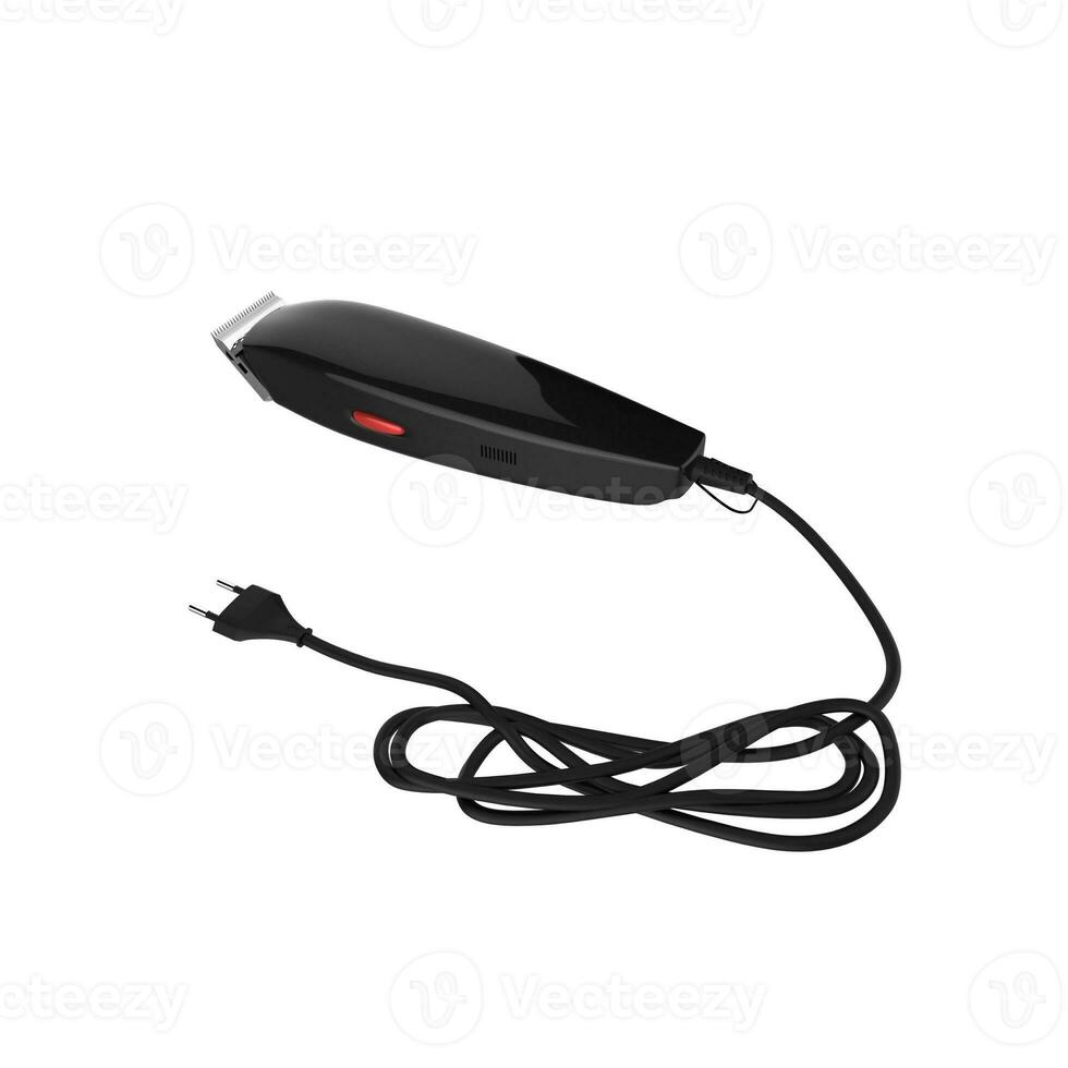 Hair trimmer with clumped cord photo