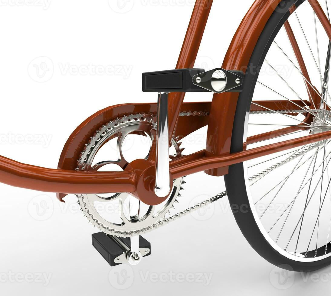 Bicycle closeup - pedals photo