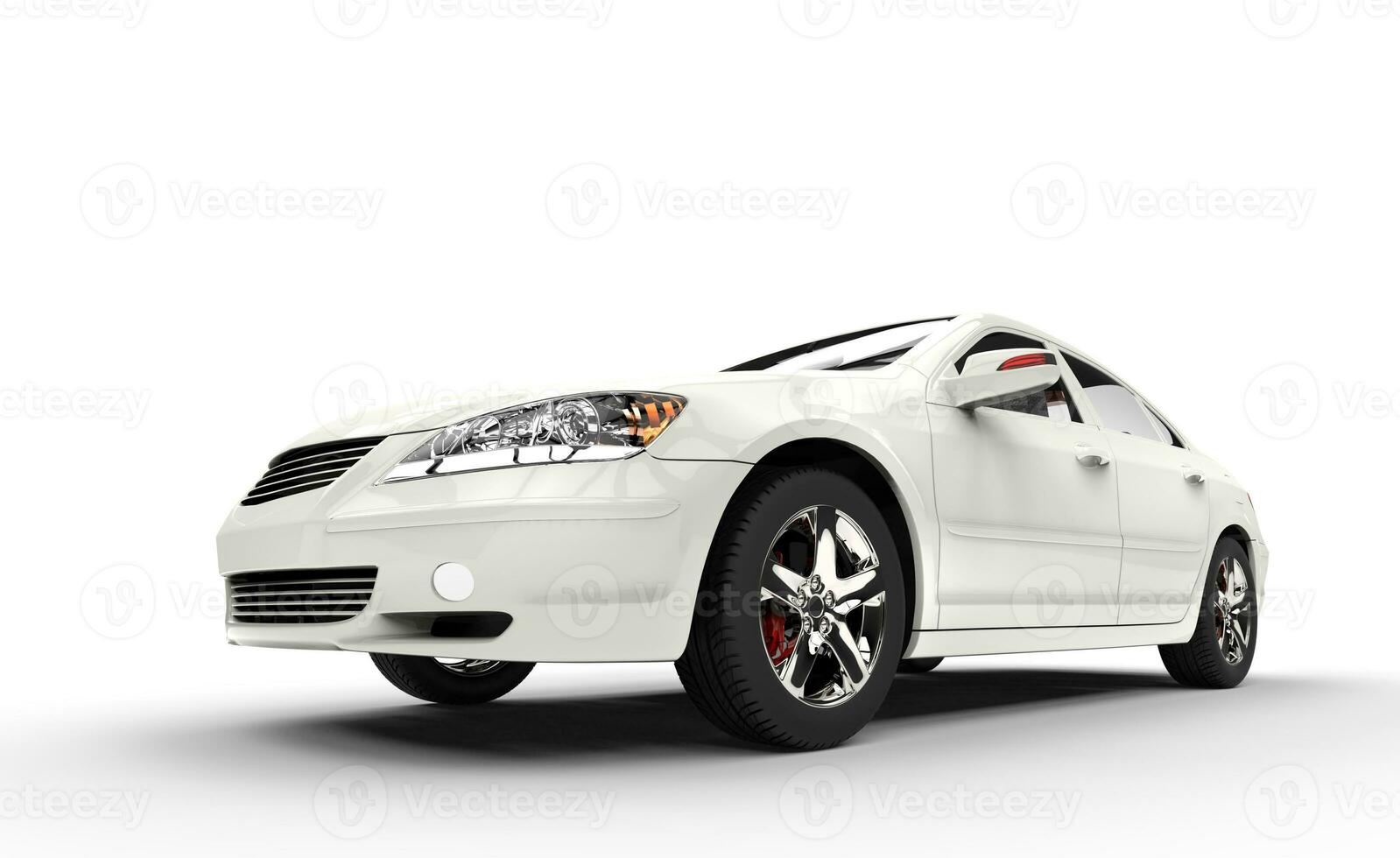 White Fast Car photo