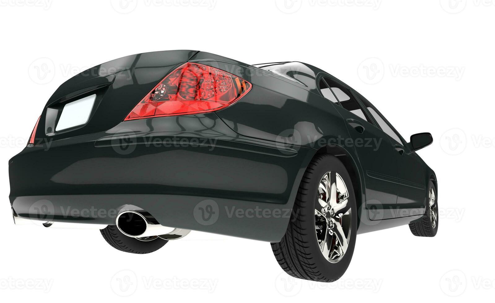 Black Car Taillights photo