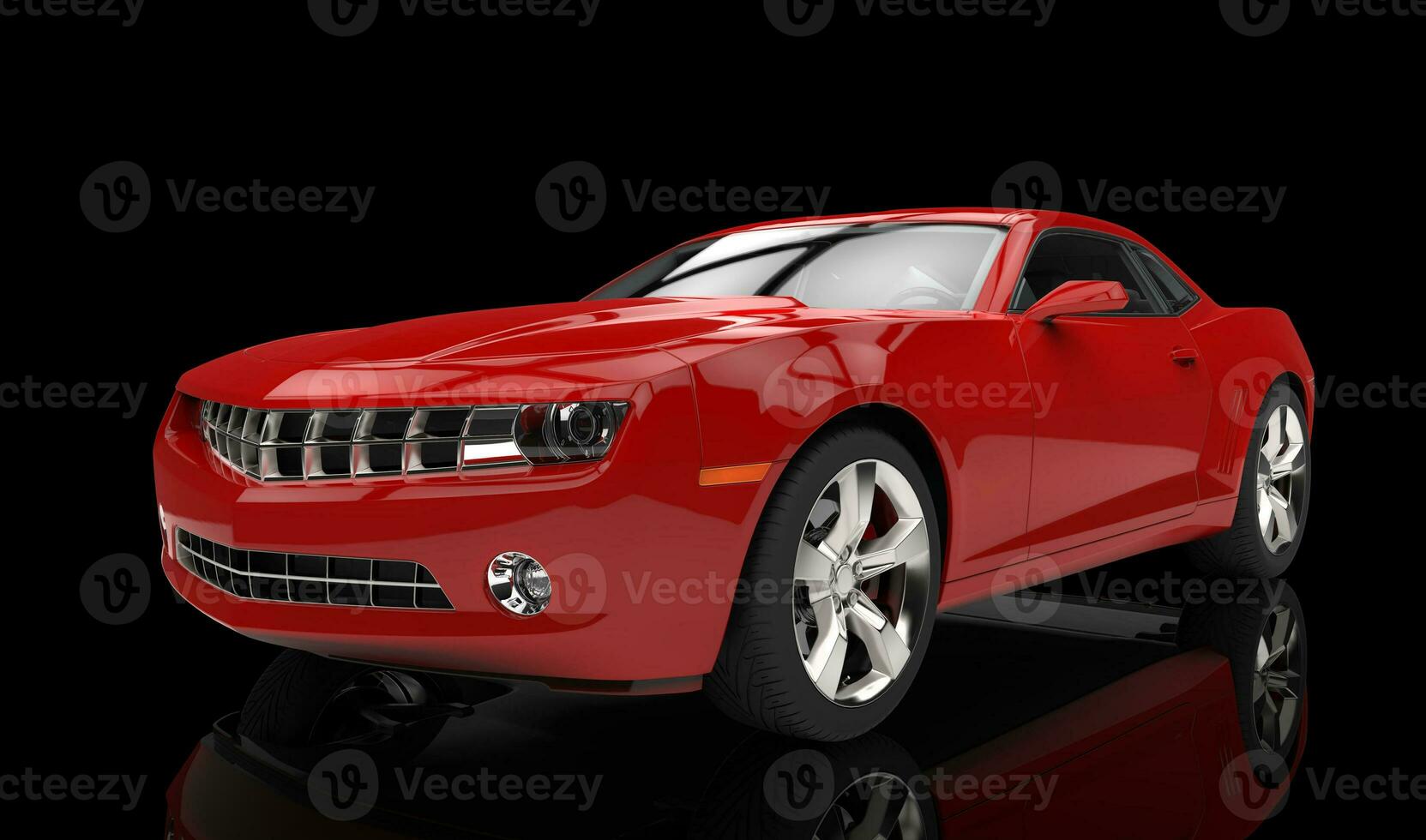 Fast Sports Car Red photo