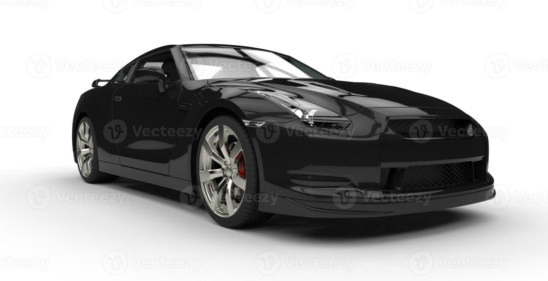 Black Sports Car Front 2 photo