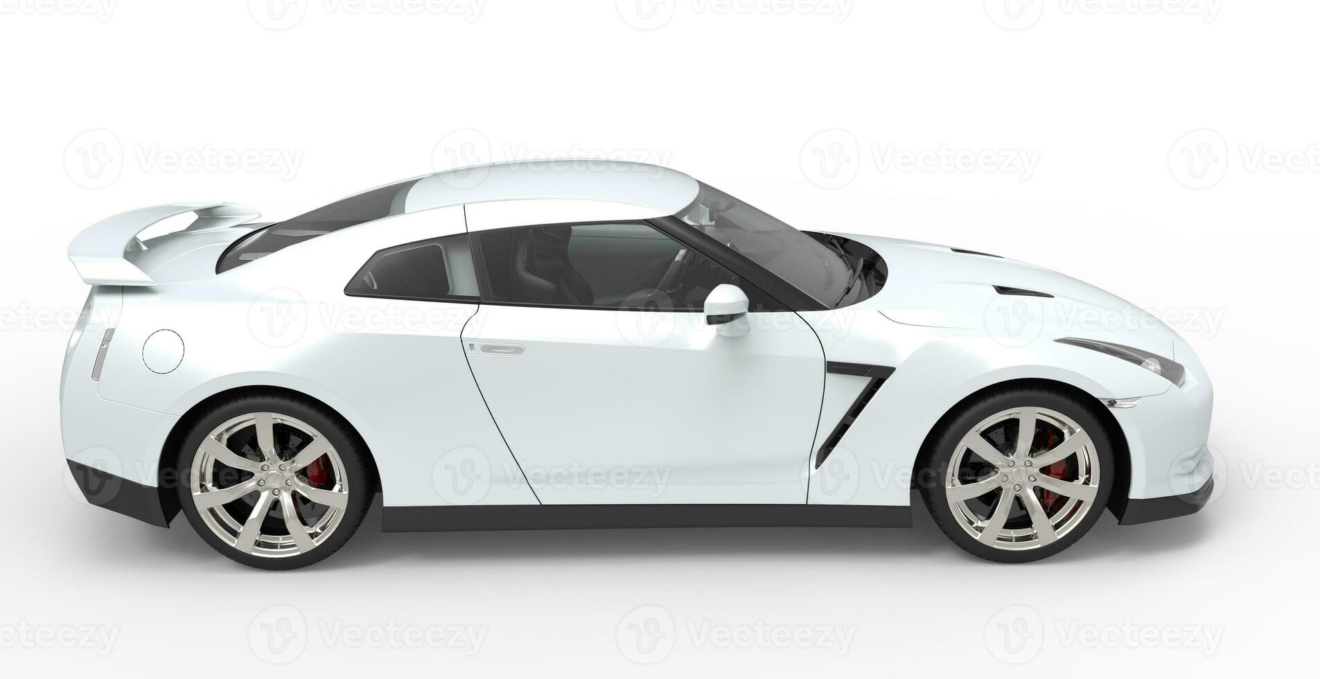 White Sports Car 2 photo