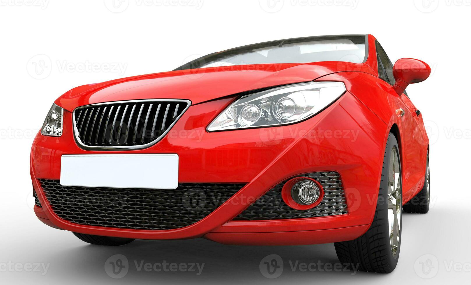 Car Close Up Red photo