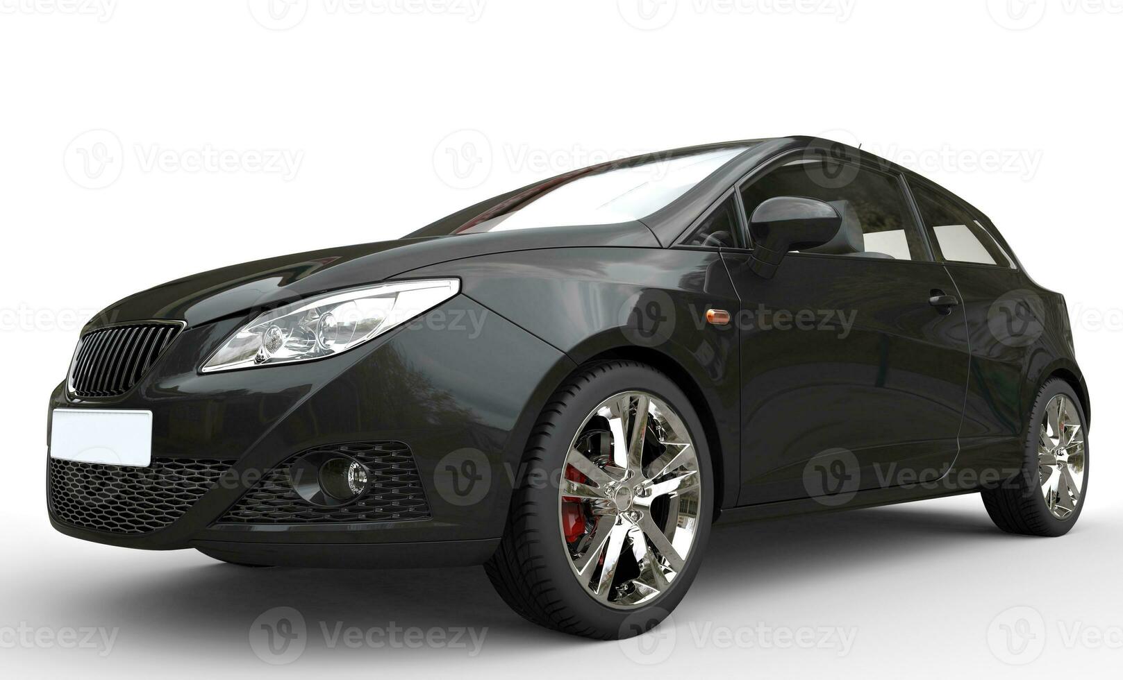 Modern Black Car Rims photo