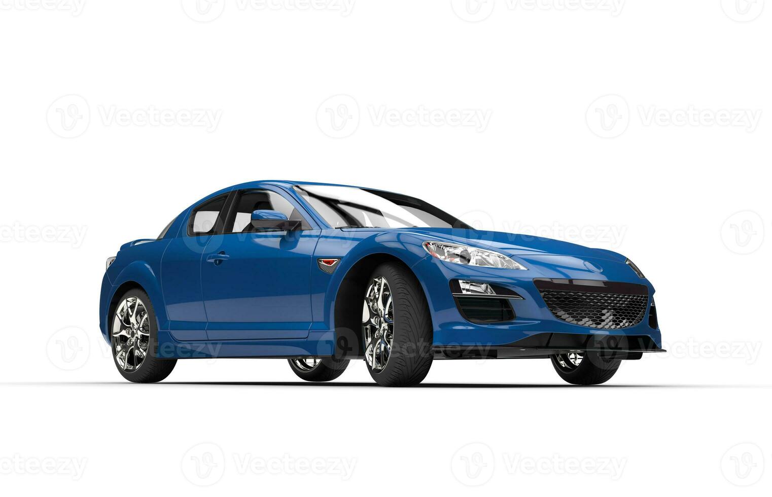 Super Blue Car photo