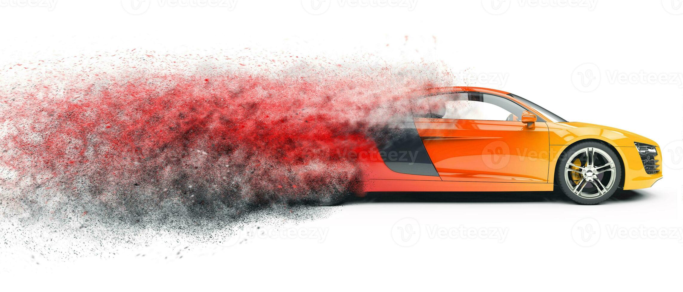 Sports Car - Particle Effect photo