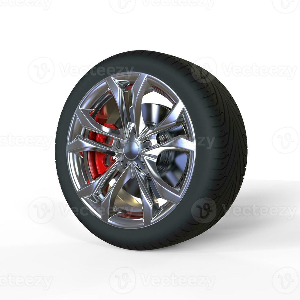 Race car tire photo