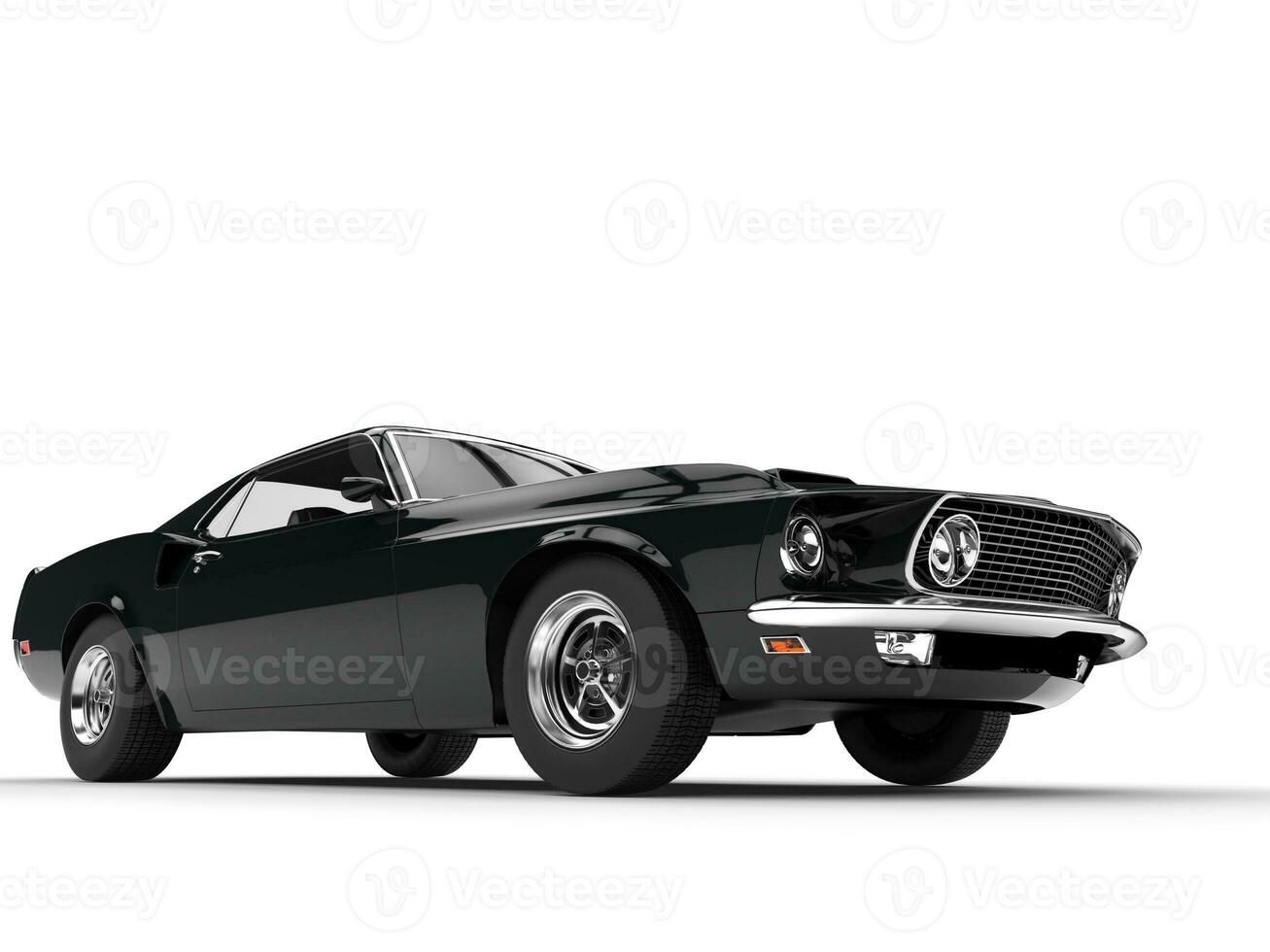 Great muscle car - low angle power shot photo