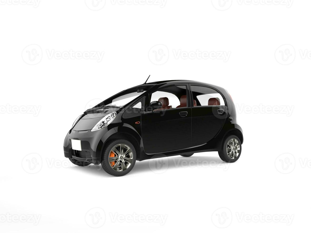 Black electric economic modern car photo