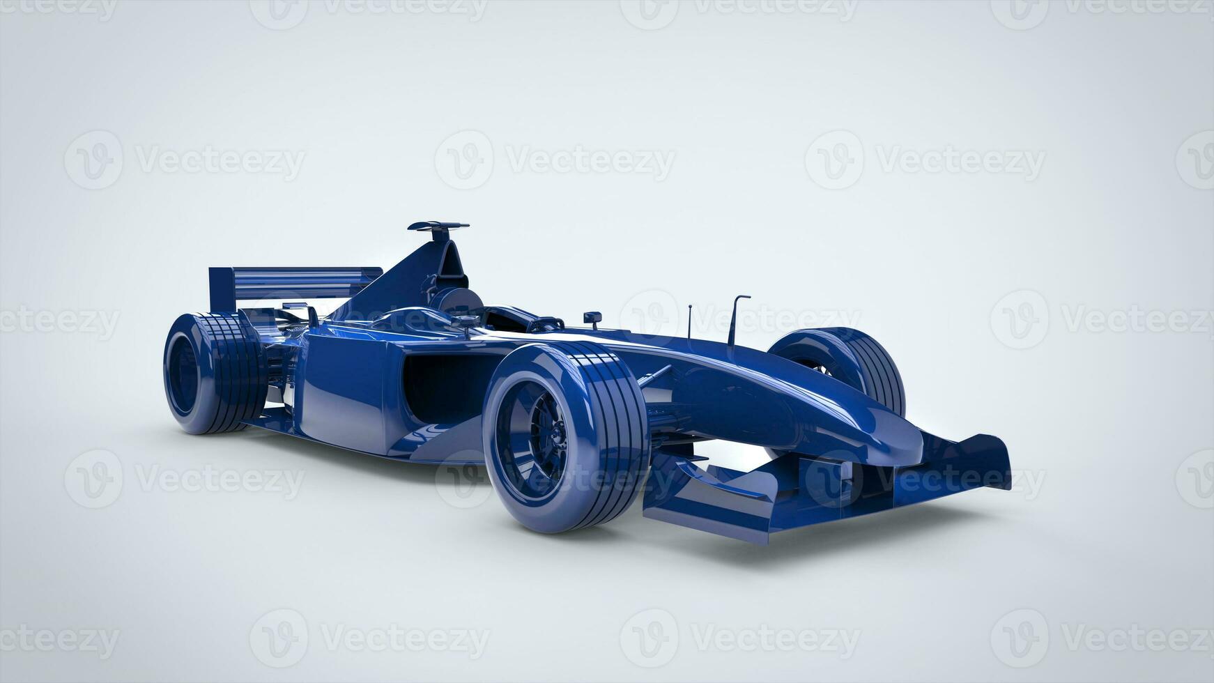 Cool deep blue - formula racing car photo