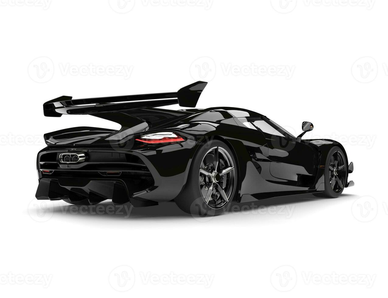 Midnight black shiny super sports car 31198991 Stock Photo Midnight black shiny super sports car 31198991 Stock Photo