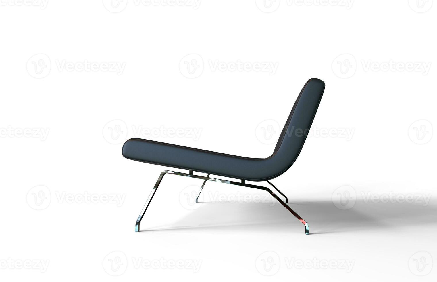 Black Sofa Side View photo