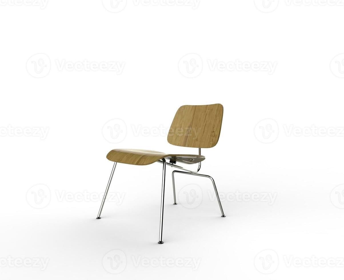 Modern Wooden Chair 2 photo