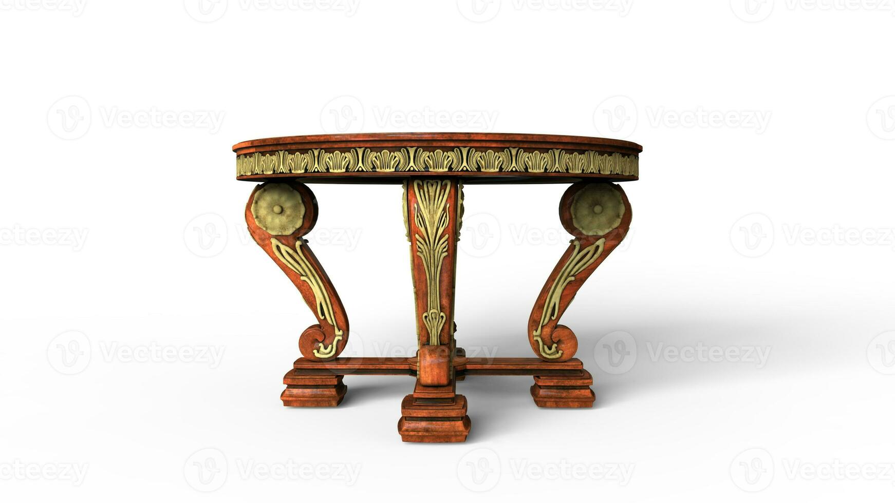 Ornate Antique Table photo