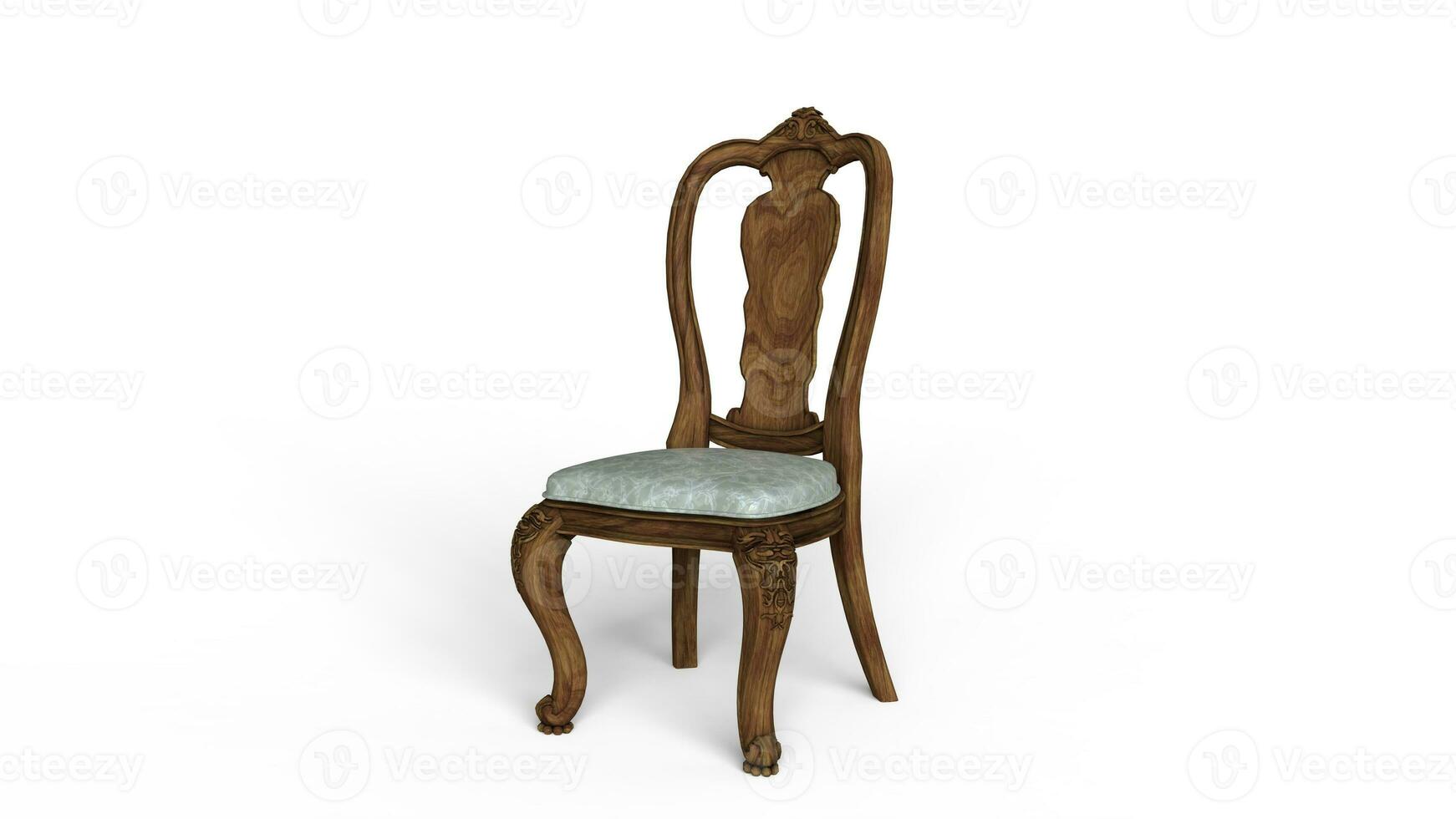 lujo antiguo silla foto
