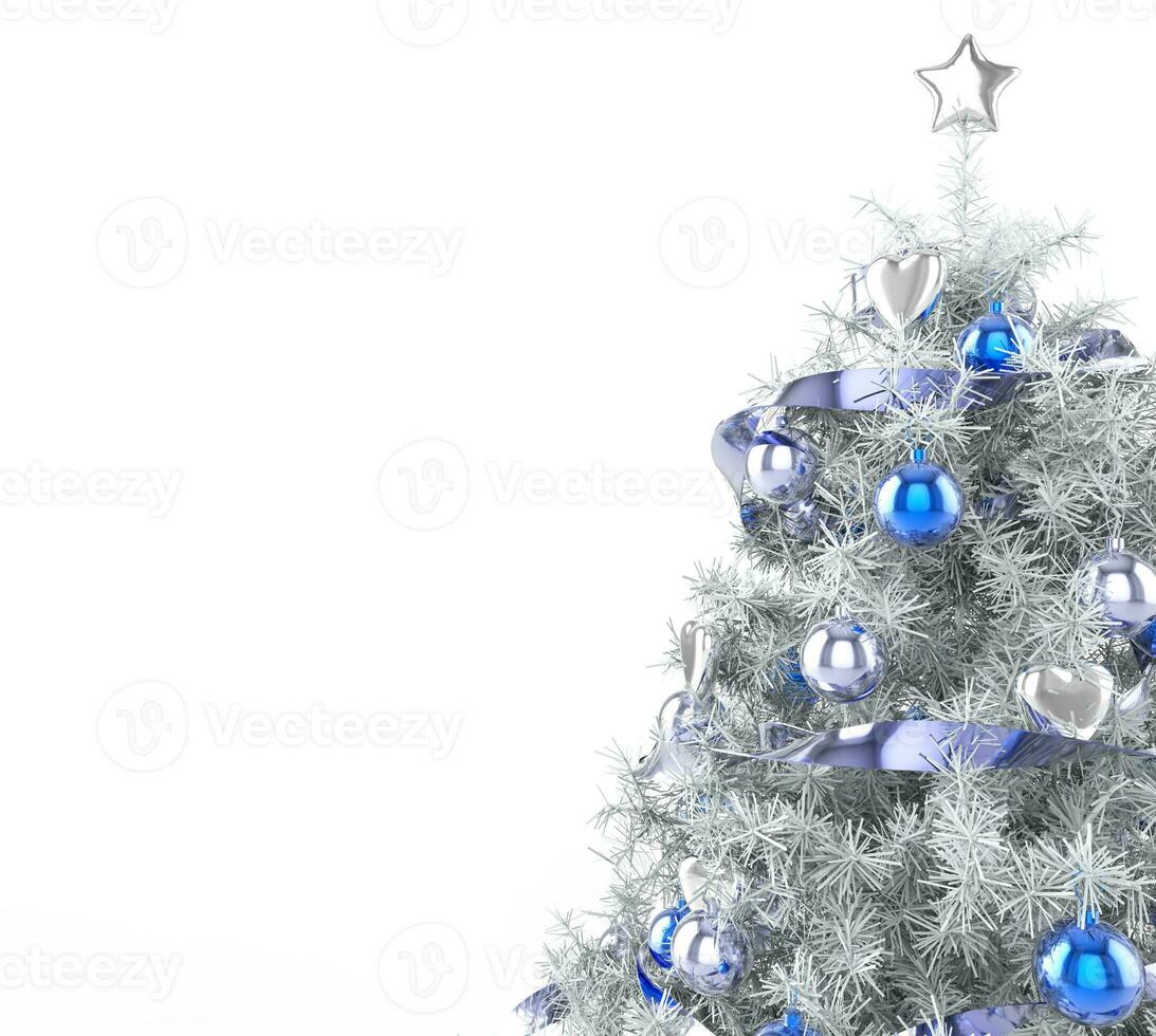 Silver Christmas Tree photo