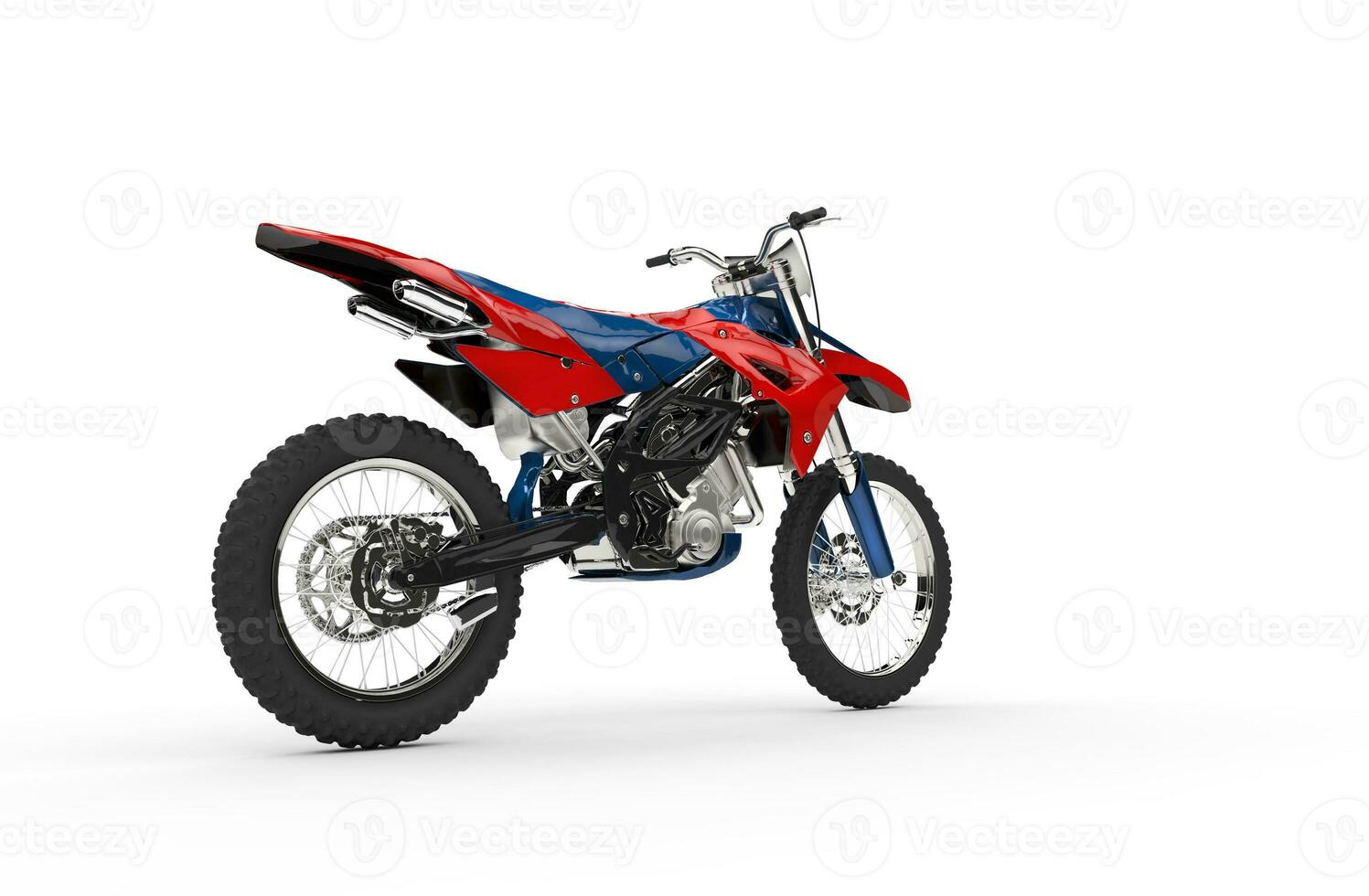 Dirt Bike Red Tail 2 photo