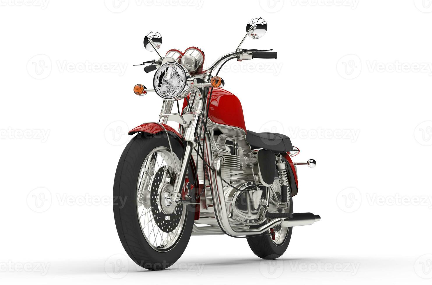 Old Red Bike photo
