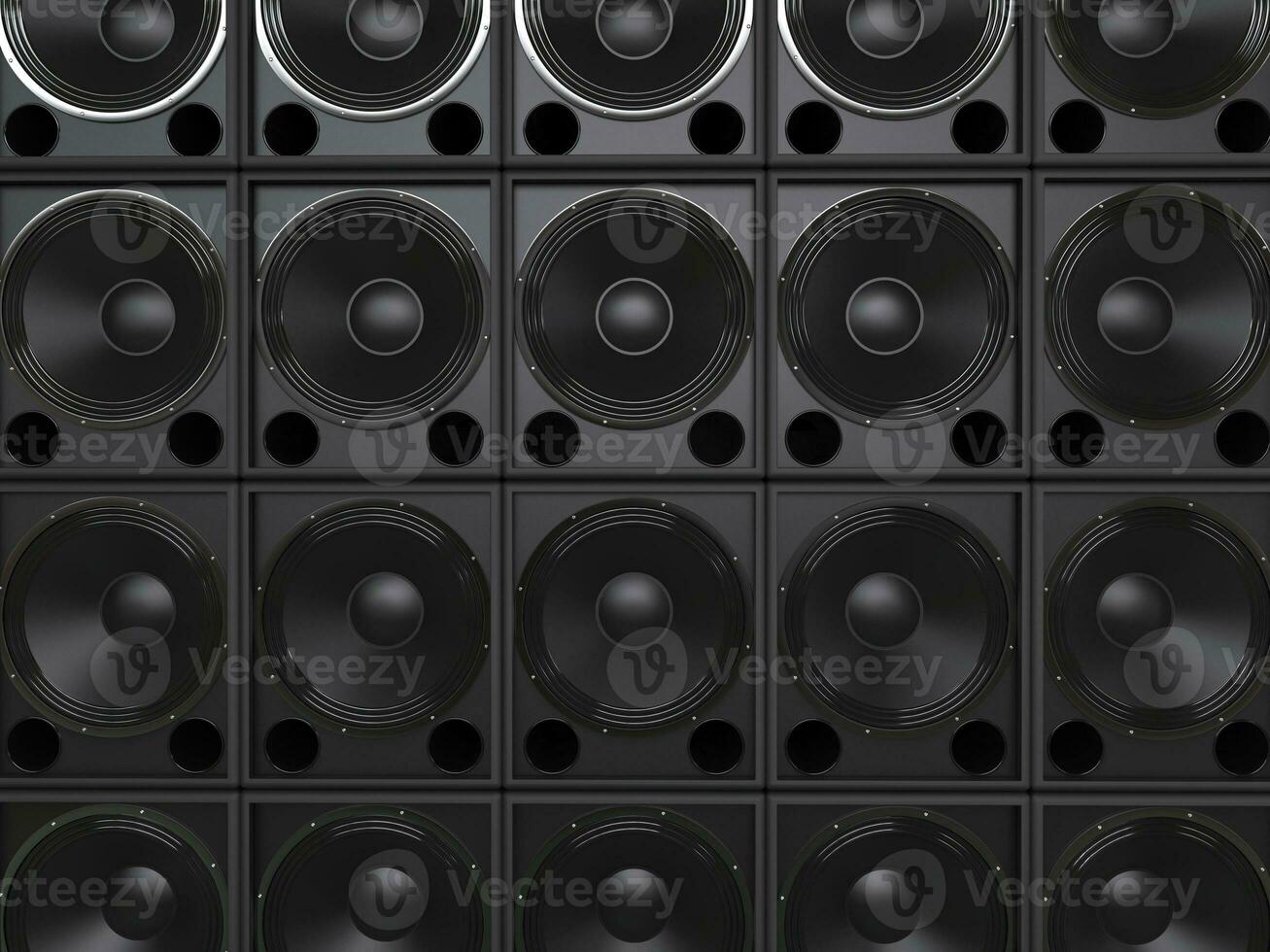 Subwoofer speakers background photo