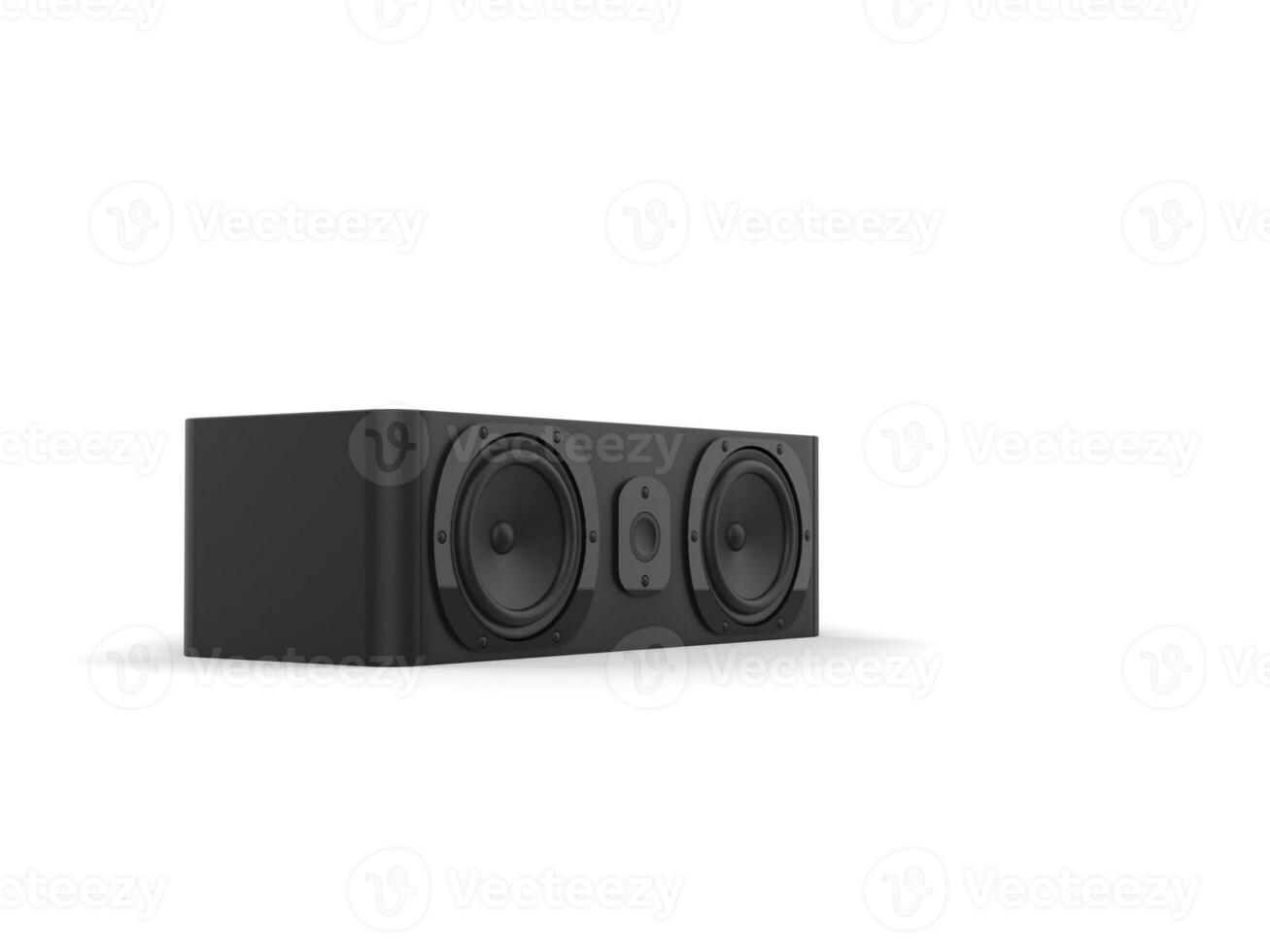 Little horizontal center line speaker side view 31202430 stock photo