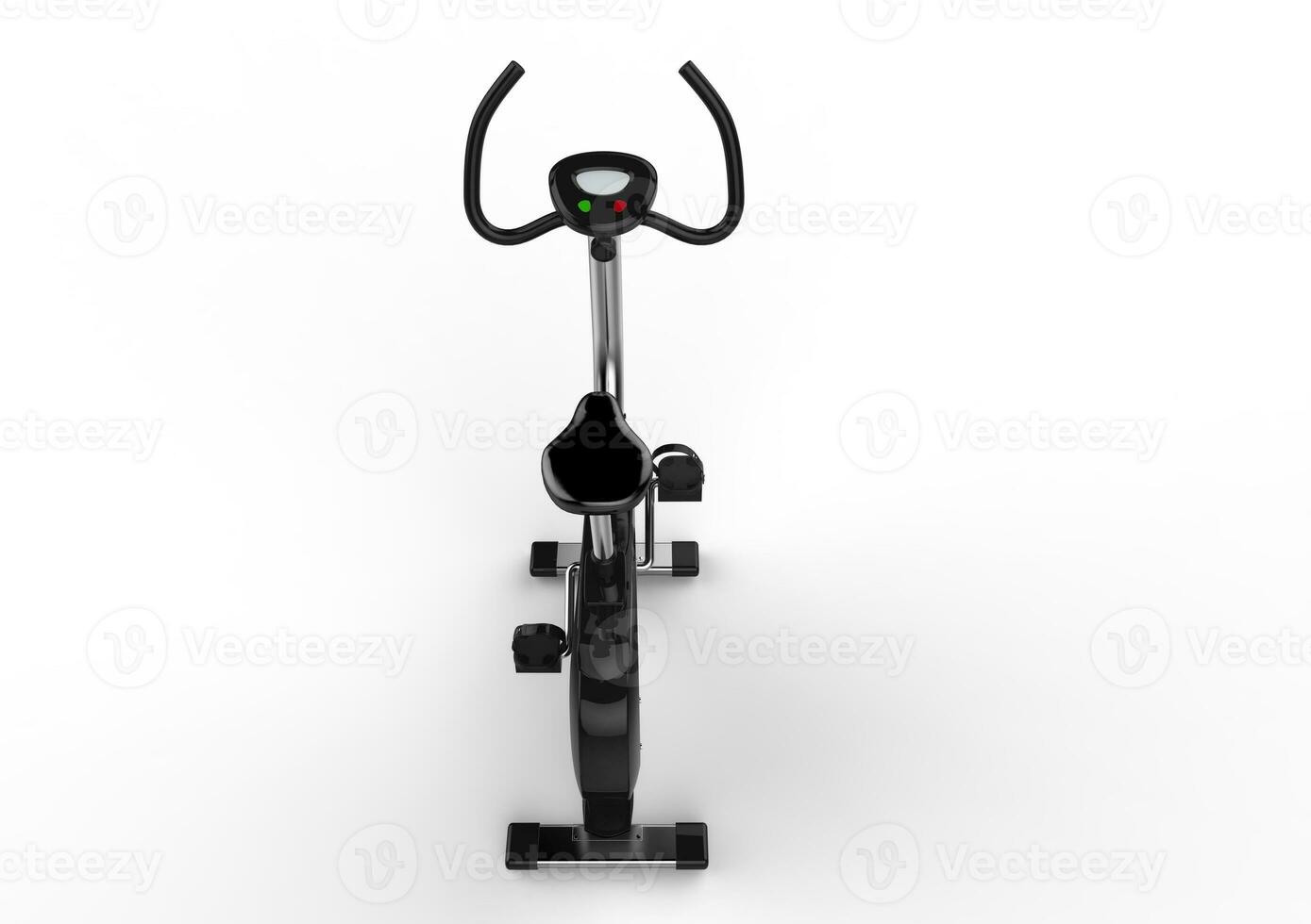 Stationary Bicycle Back View photo