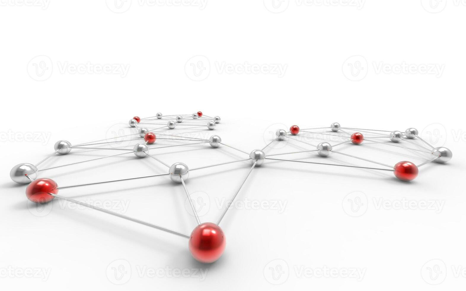 Abstract representation of connections photo