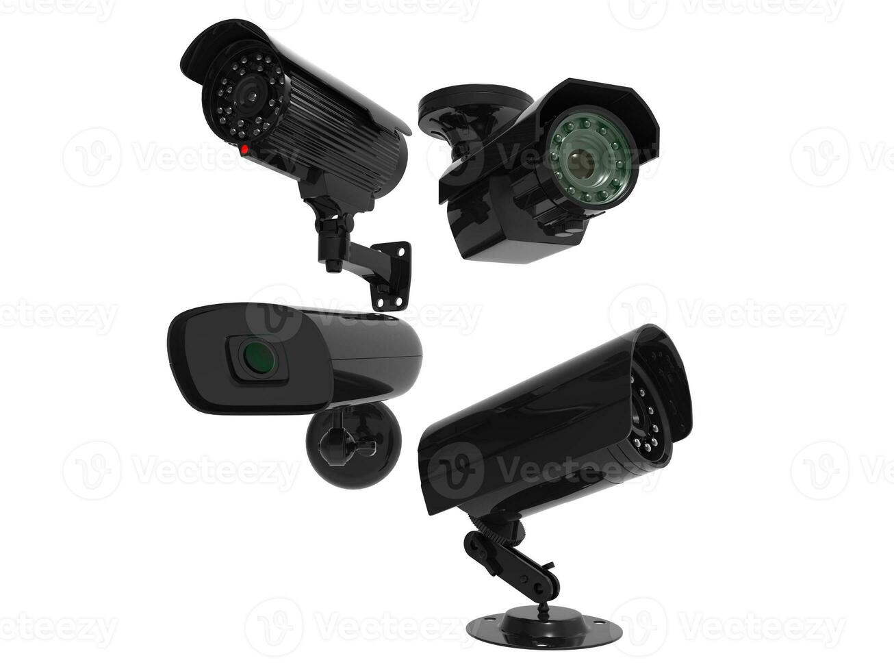 Security cameras - covering all angles photo