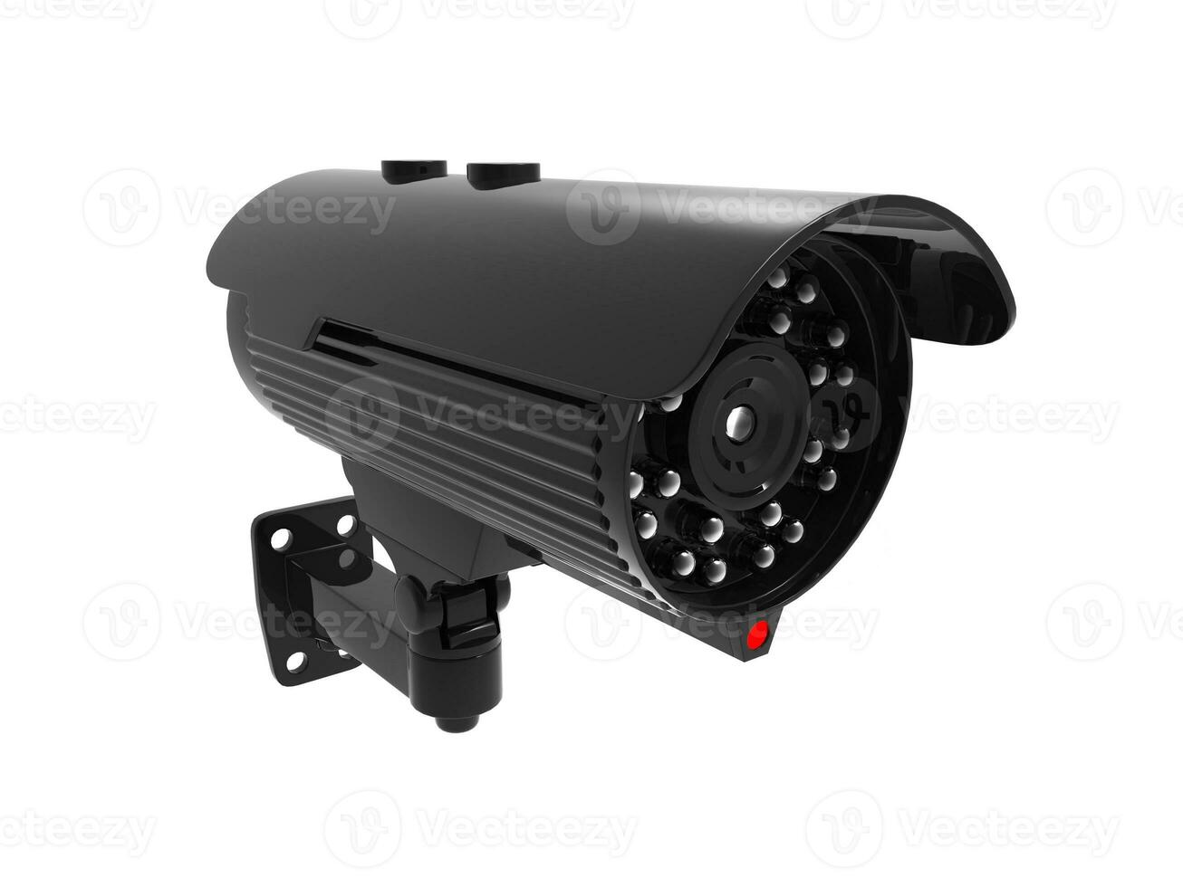 Security surveillance camera - top angle shot photo