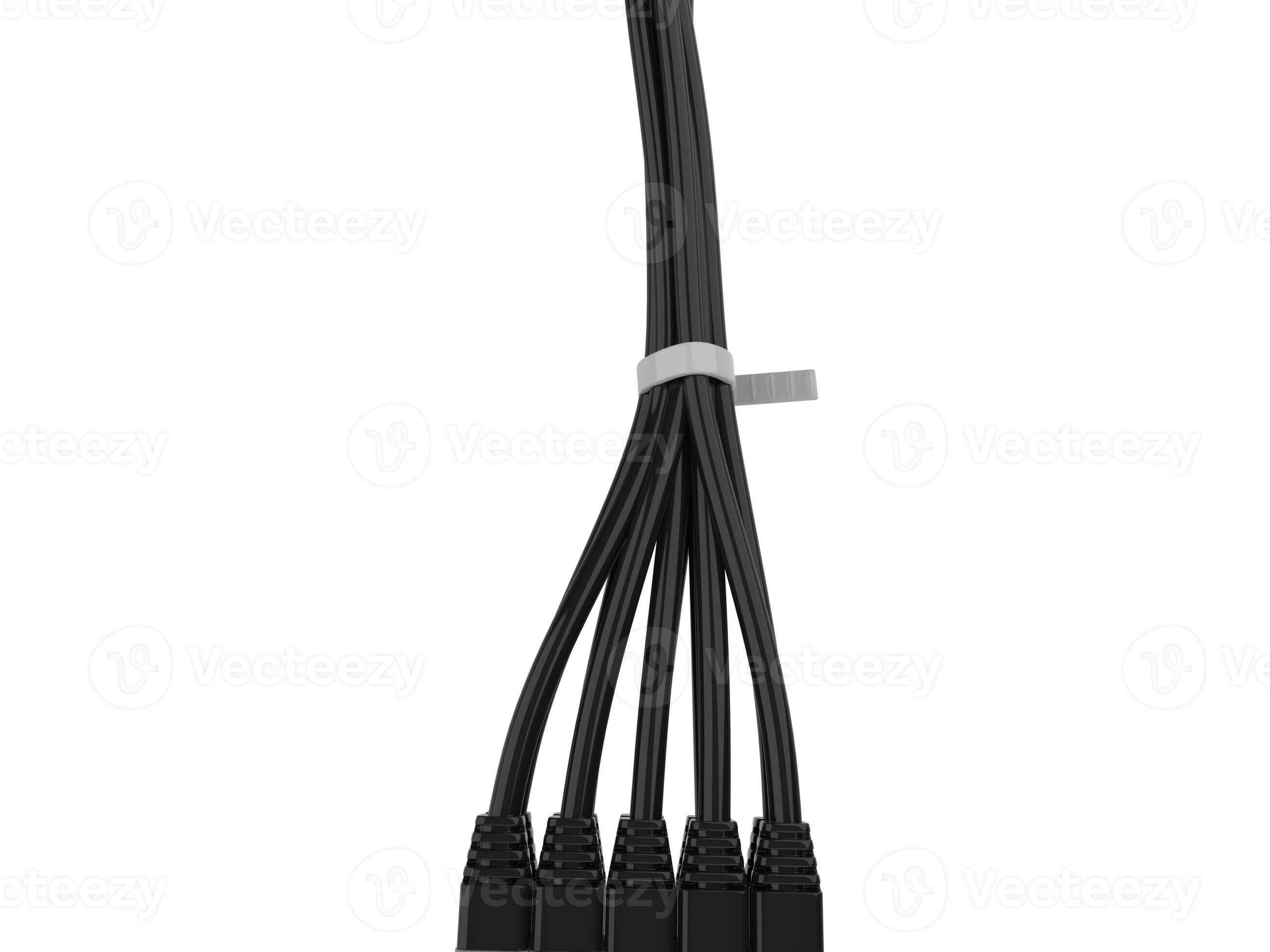 Black cables neatly tied together 31205161 Stock Photo at Vecteezy Black cables neatly tied together 31205161 Stock Photo at Vecteezy