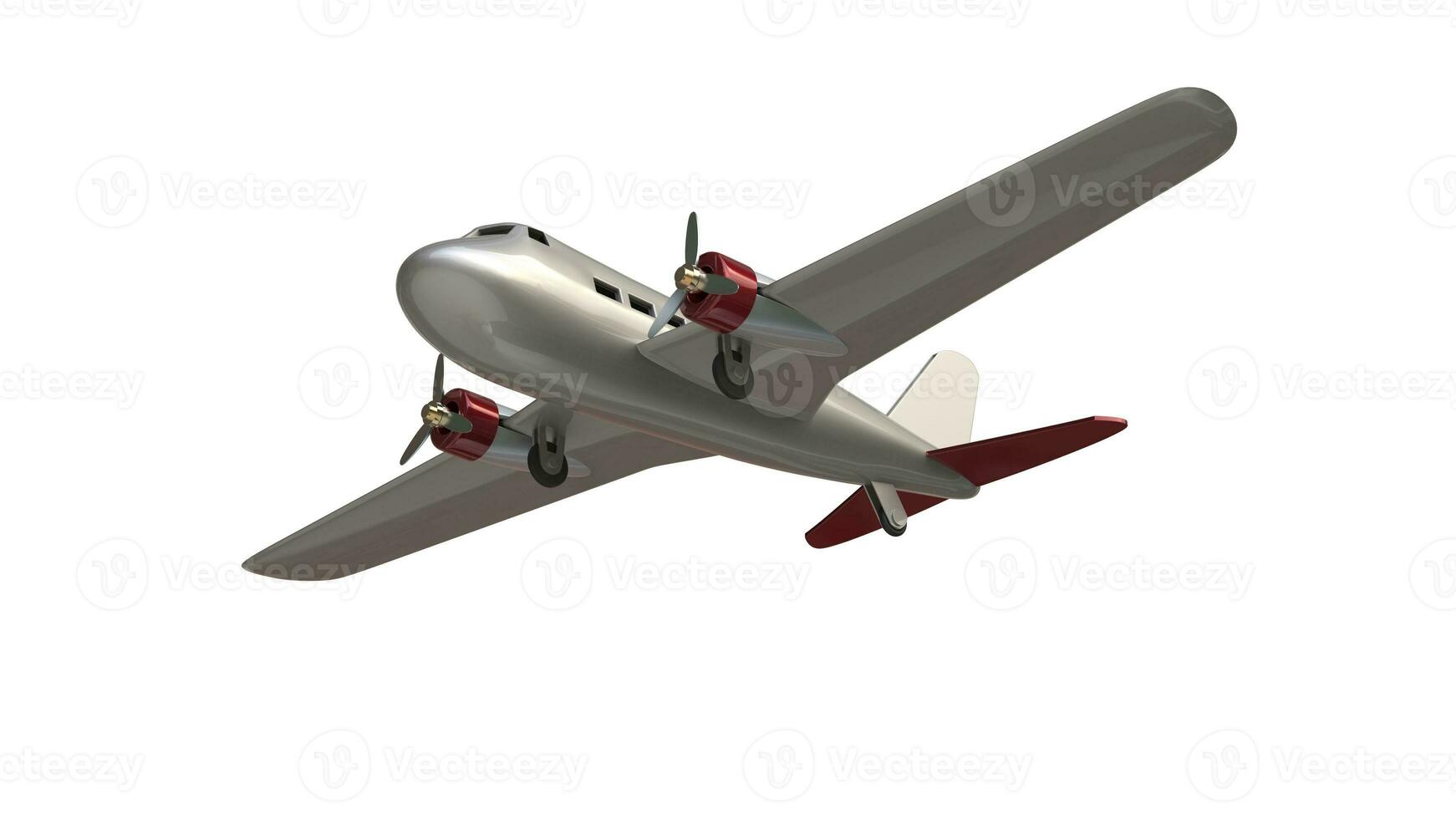 Toy plane -  low angle shot photo