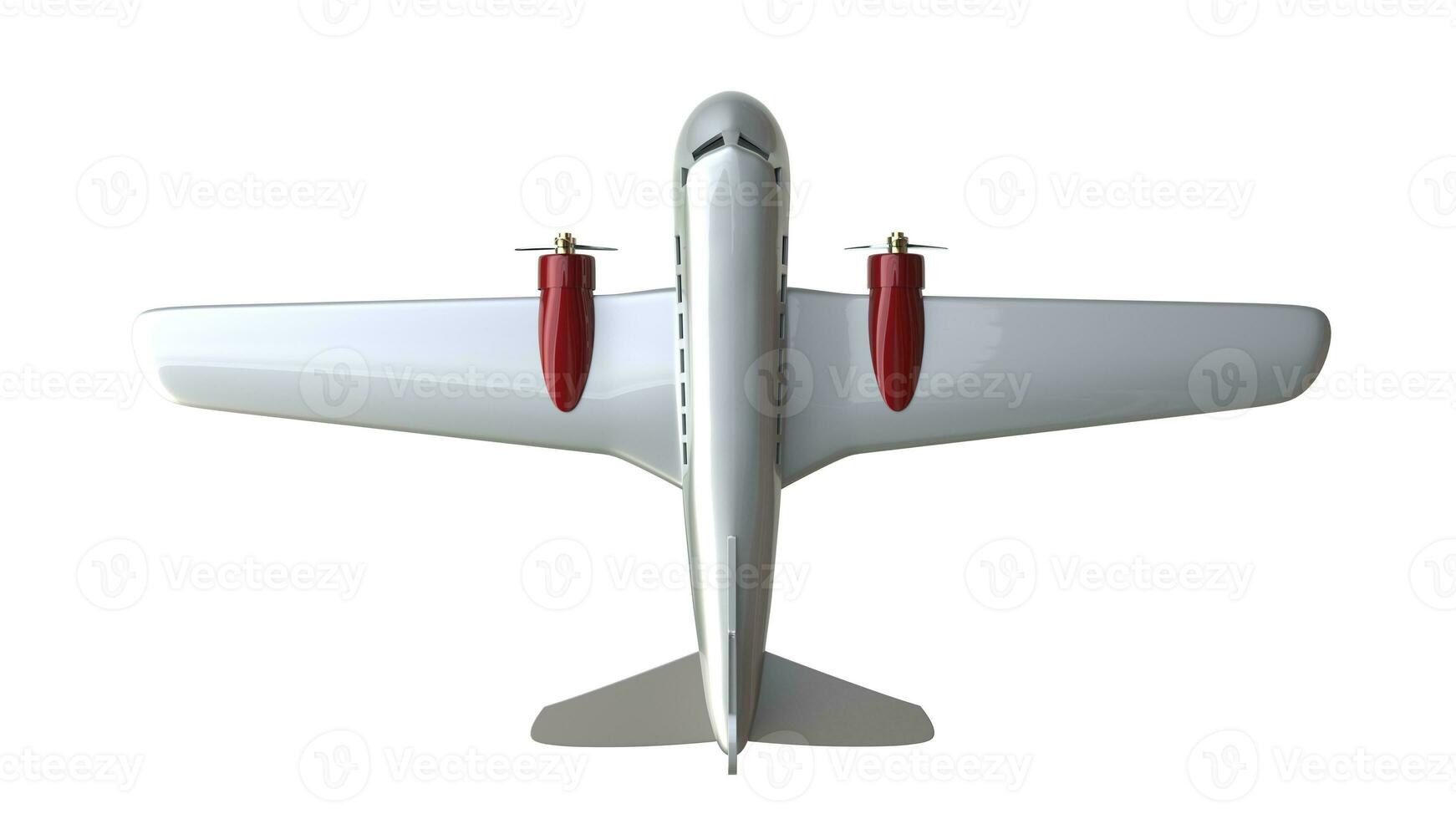 New metallic toy plane photo